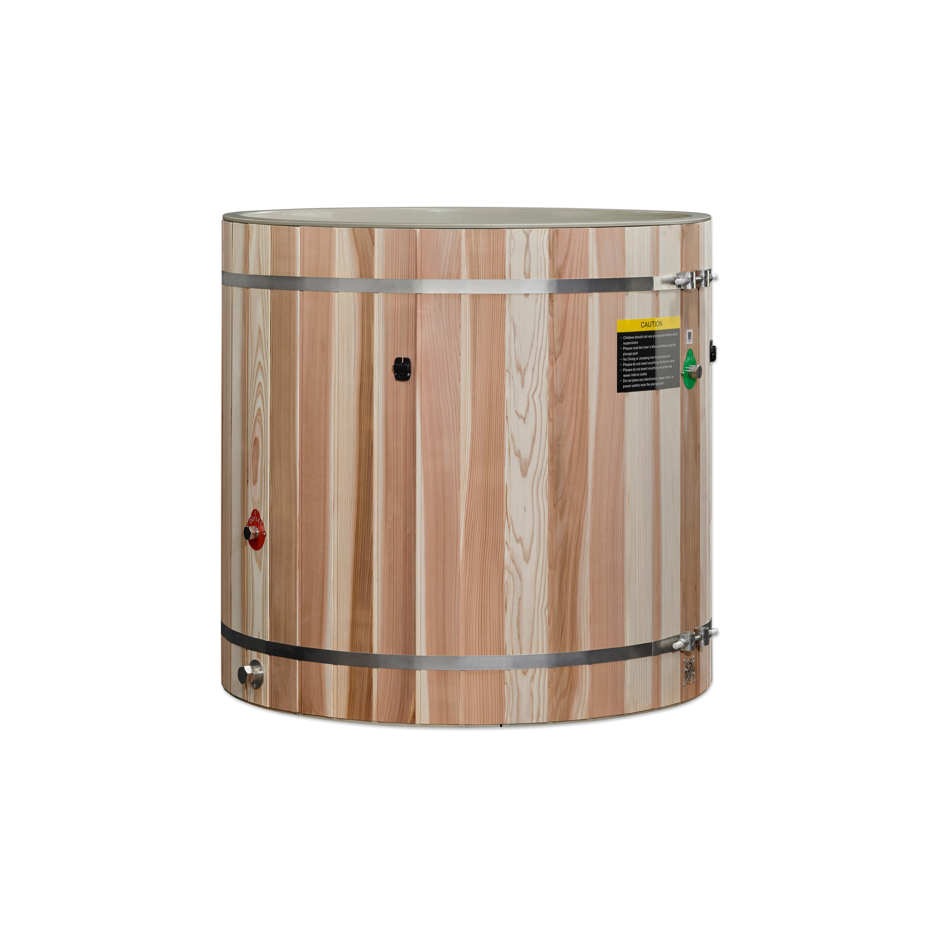 DCT Barrel - Plastic with Pacific Cedar Exterior — chiller sold separately