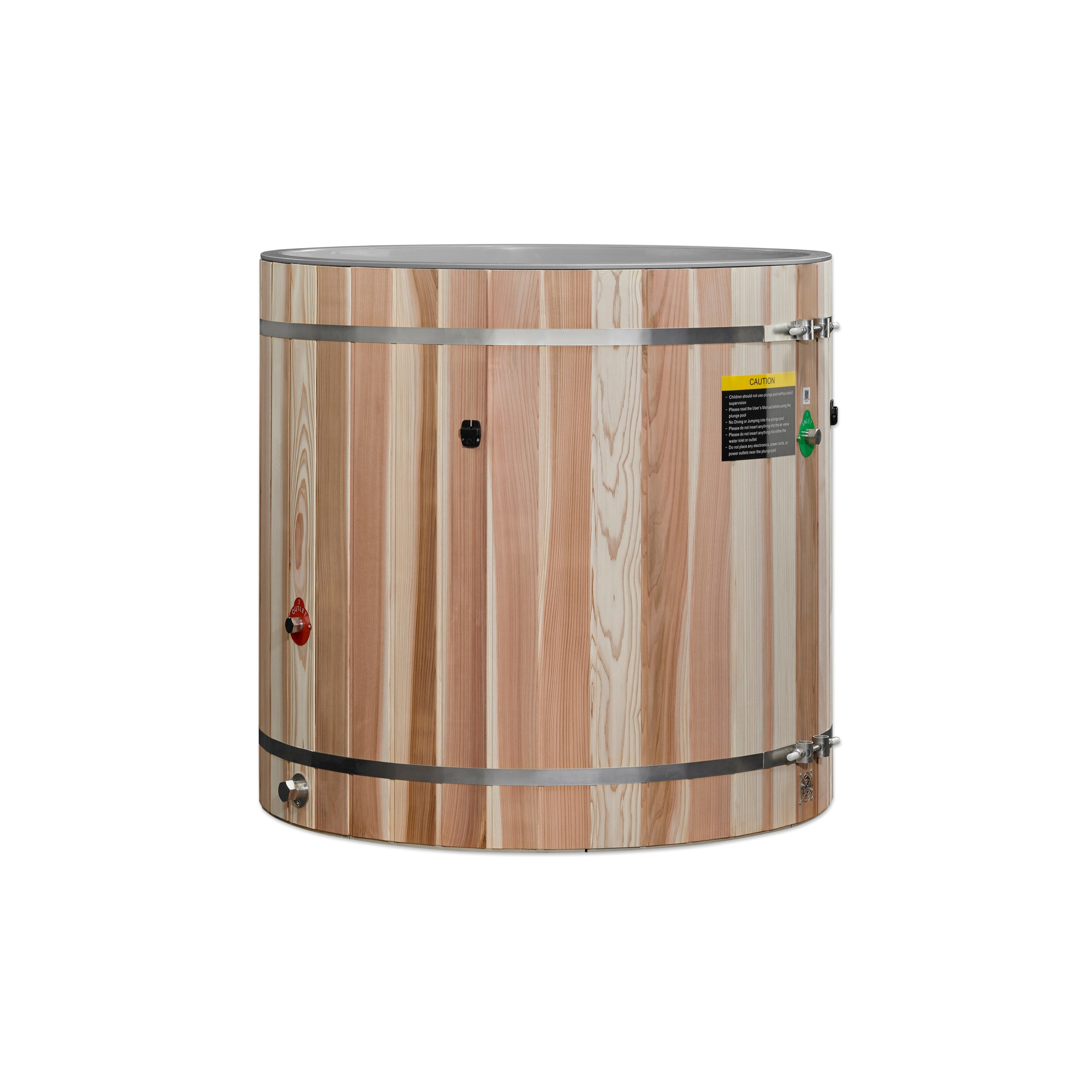 DCT Barrel - Plastic with Pacific Cedar Exterior — chiller sold separately